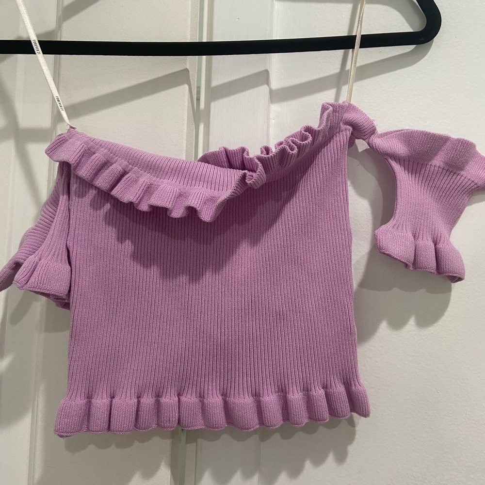 Off the Shoulder Ruffled Top